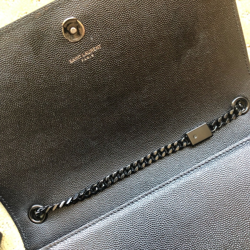 SAINT LAURENT Grain De Poudre Medium Classic Kate - Picture 6 of 15